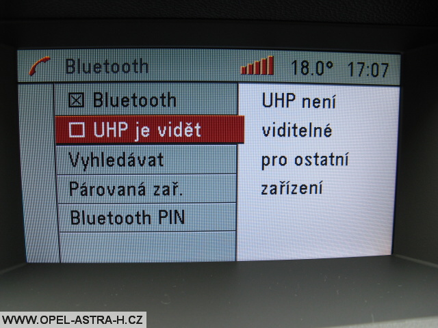 UHP a mobilní telefon s windows mobile