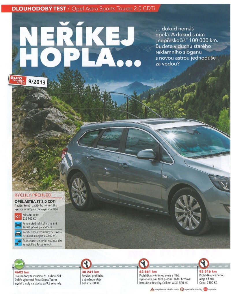 Opel Astra J test 2