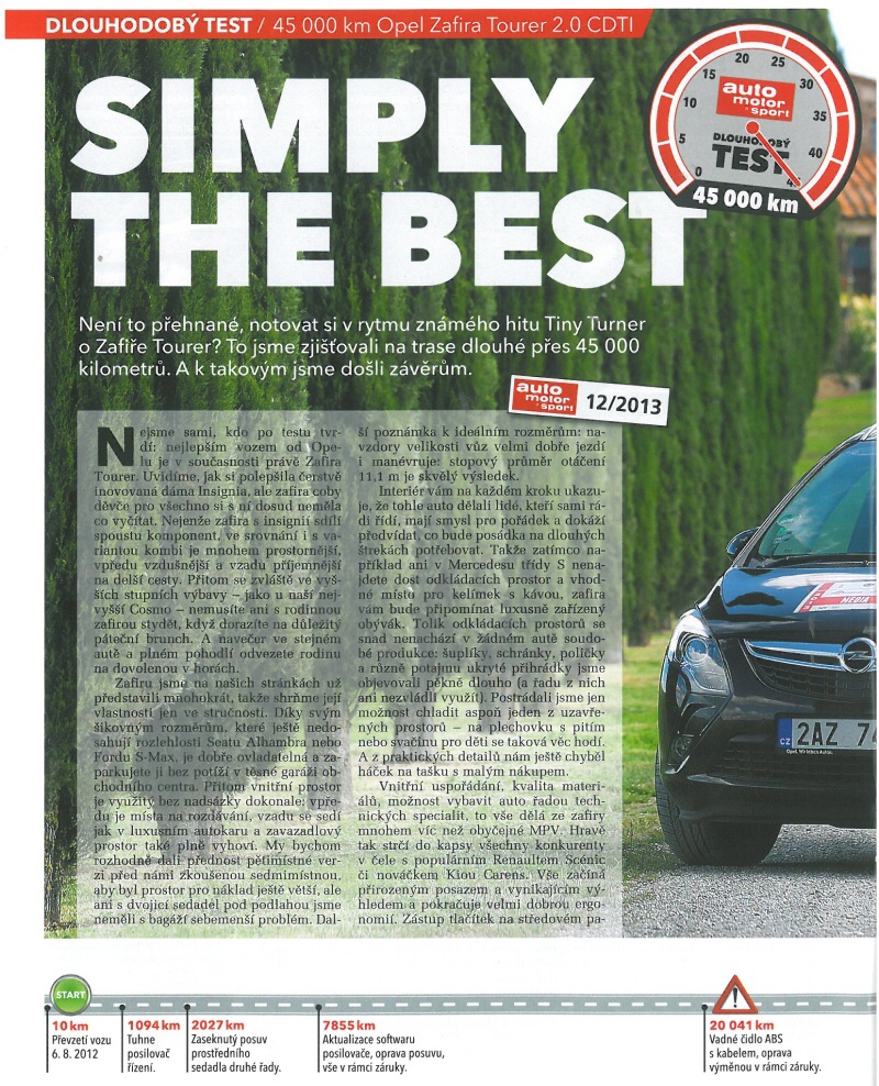 Opel Zafira Tourer test 1