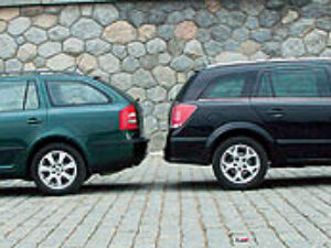 Opel Astra H Caravan vs. Škoda Octavia II Combi