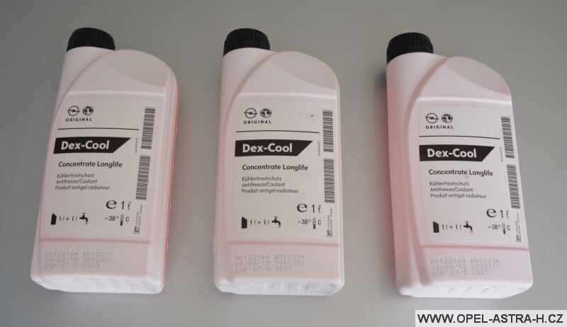 Chladící kapalina (nemrznoucí směs) Dex Cool