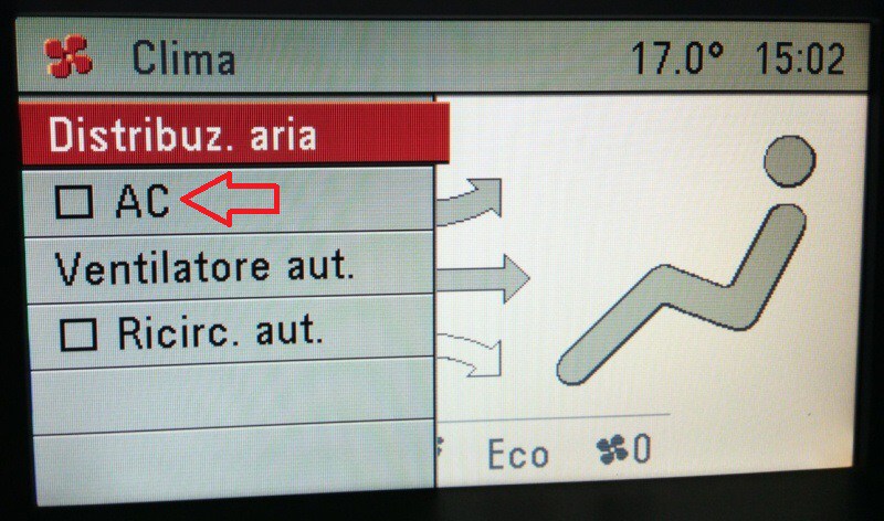 Jak zapnout klimatizaci - Opel Astra H 2