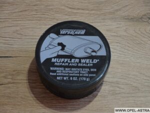 Jak opravit děravý výfuk za 200kč pomocí tmelu Muffler Weld