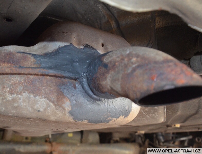 Muffler Weld tmel na výfuky 6