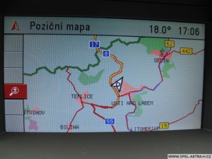 Navigace Opel a její výhody a nevýhody